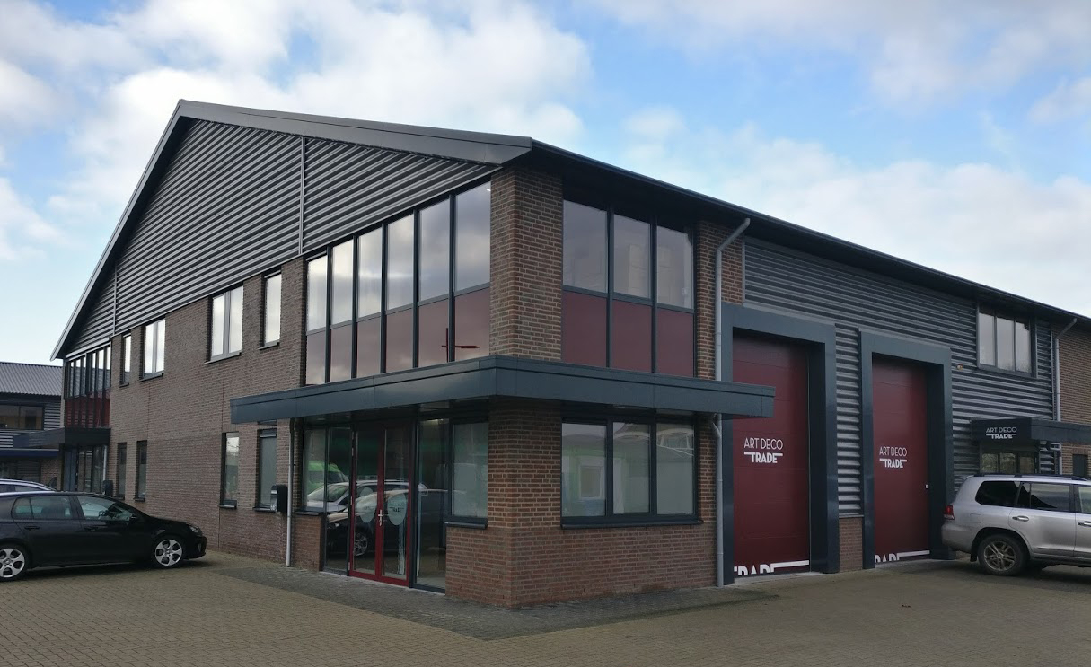 Exterieur Showroom Lexmond. 